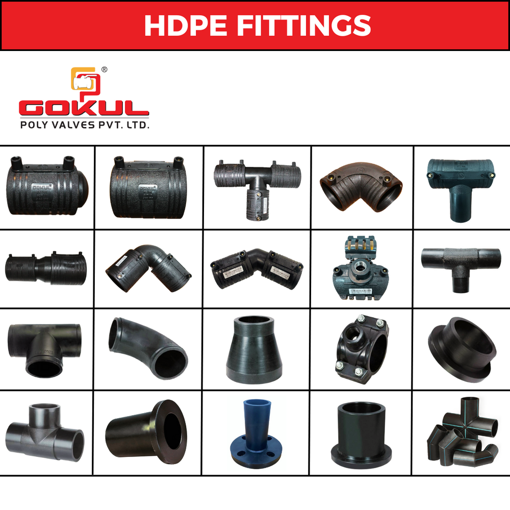 Hdpe Butt Fusion Fittings - Color: Black