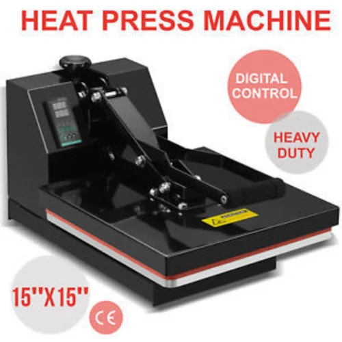 15X15 Sublimation Heat Transfer Machine Application: For Printing