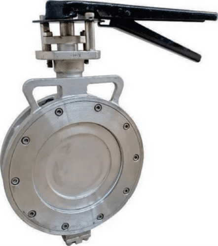 Spherical Disc Butterfly Valve Manufacturer In Jamnagar - Color: Silver