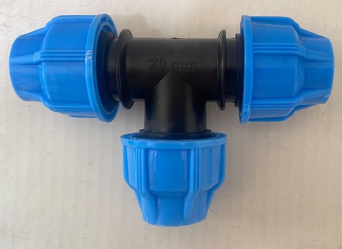 PP Compression Fittings Tee