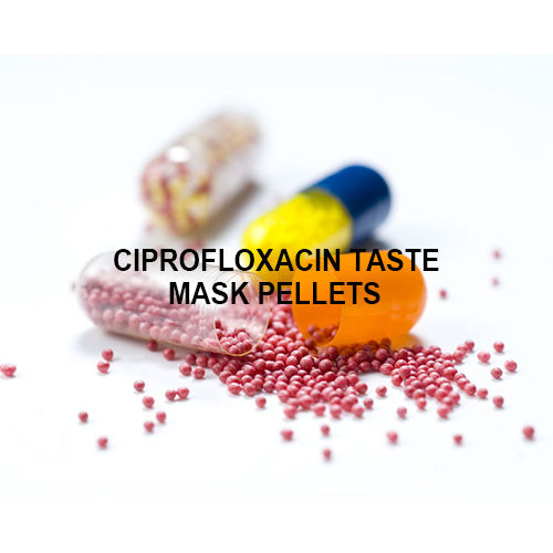 CIPROFLOXACIN TASTE MASK PELLETS