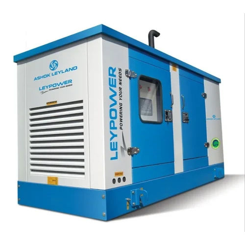 Blue 125 Kva Ashok Leyland Diesel Generator