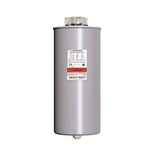 Grey Industrial Power Capacitor