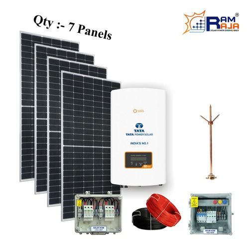 4 Kw On Grid Solar System