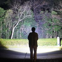 PORTABLE 3W RECHARGEABLE TORCH LED FLASHLIGHT LONG DISTANCE BEAM RANGE