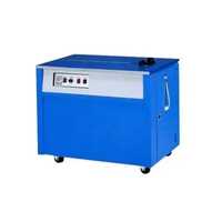 Semi Automatic Carton Strapping Machine - Steel Material, 90 Kg Weight, Blue Color, 1.5 Seconds Per Strap Speed | Manual Control System, 1 Year Warranty