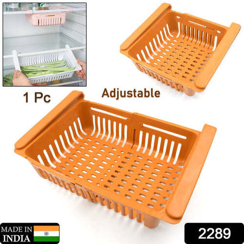 Adjustable Expandable Fridge Storage Basket