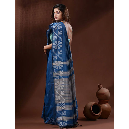 Ladies Khadi Cotton Saree