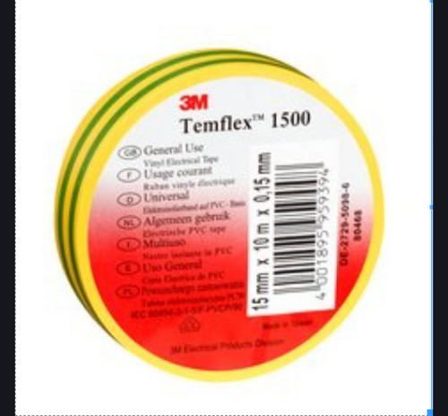 3M Temflex Vinyl Electrical Tape 1500