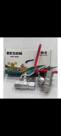 Golden/silver Brass Ball Valve