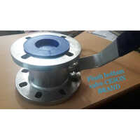 Flush Bottom Ball Valve - Stainless Steel, Different Available Sizes , Silver Color For Industrial Usage