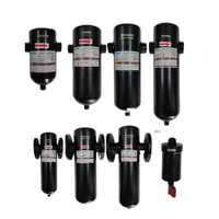 Compressed Air Moisture Separator - Color: Black