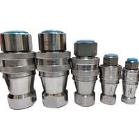 Ss Hydraulic Quick Coupler - Color: Silver