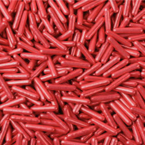 Kemry Sugar Metallic Rods Red