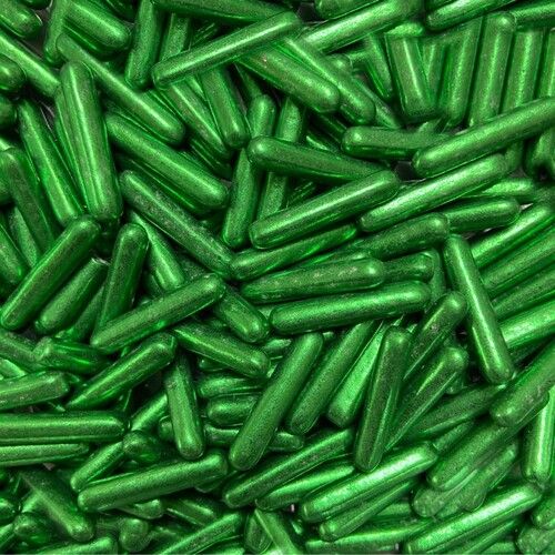 Kemry Sugar Metallic Rods Green