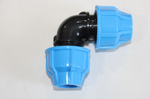hdpe compression elbow