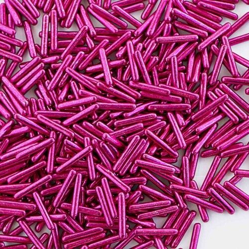 Kemry Sugar Metallic Rods Pink