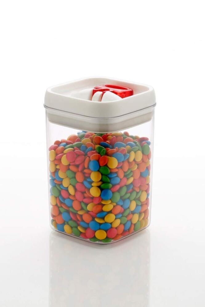 Designer Lid Lock Airtight Storage Container Set 500 Ml - Color: Different Available