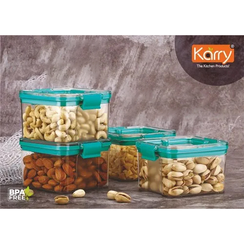 400ml Karry Store N Lock Plastic Airtight Food Storage Container Set