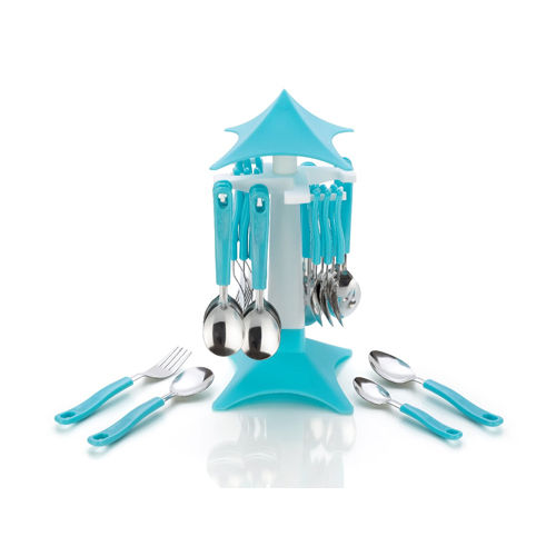 Blue Cutlery Set