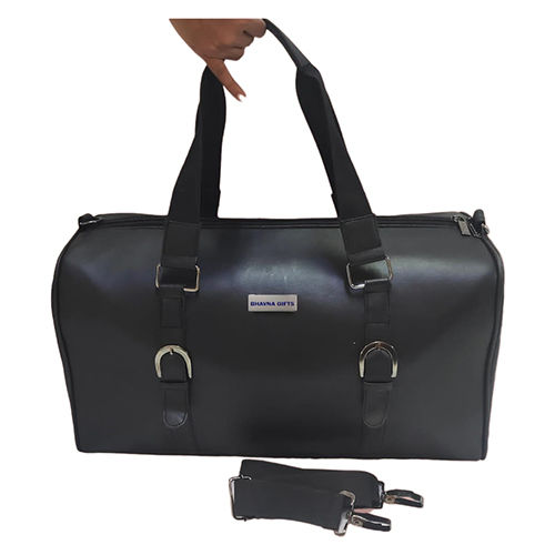 Black Travel Duffle Bag