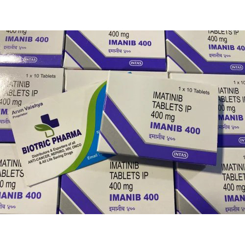 Imanib 400 Mg Tablet - 400mg Dosage, Oral Targeted Therapy For Cancer Treatment