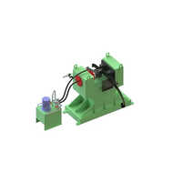 Leaf Spring Correction Press - Hydraulic Powered, Green Color | Industrial Usage, Warranty Included