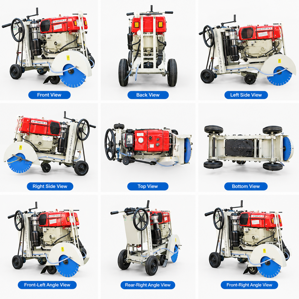 13 Hp Concrete Cutter - Material: Steel