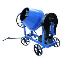 Half Bag Concrete Mixer - Steel Construction, 220/240 Volt, Customized Color | Computerized With Hydraulic Oil Cooling, Manual Control, Automatic Operation