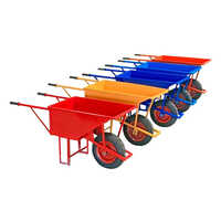 Single Wheel Barrow - Polished Stainless Steel, Various Sizes | Ergonomic Design For Easy Maneuverability And Comfortable Use