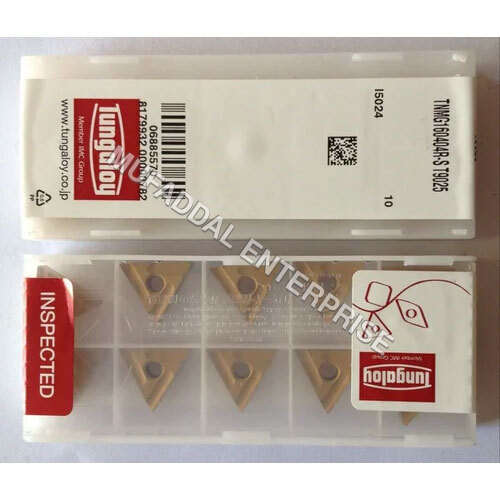 Tungaloy Tungsten Cnc Carbide Insert - Color: Golden