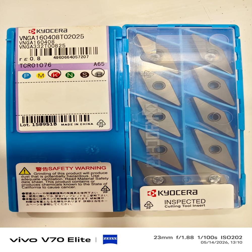 Kyocera Ceramic Inserts - Material: Carbide