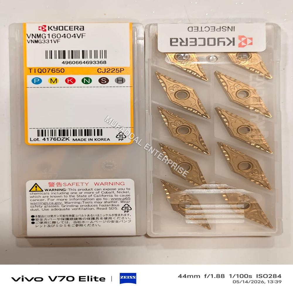 Kyocera Turning Insert - Color: Silver