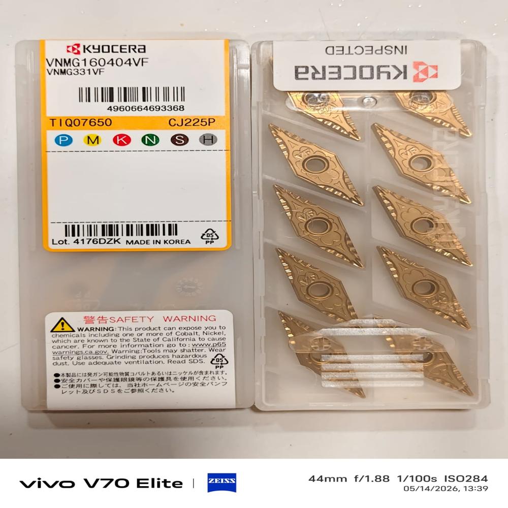 Kyocera Turning Insert - Color: Silver