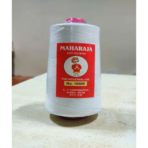 Maharaja White Overlock Thread