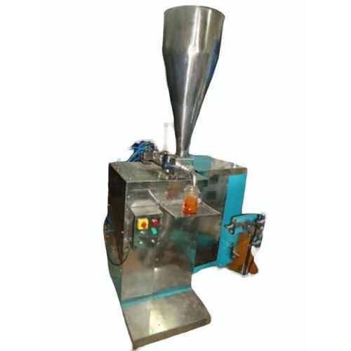 Liquid Pouch Packing Machine - Stainless Steel, Silver Color, 230V | Highly Efficient, Automatic Electric Drive, Warranty Included