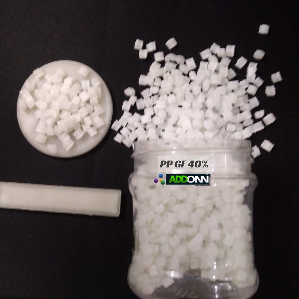 PP Glass Filled 40% Natural Polypropylene GF Plastic Pellets