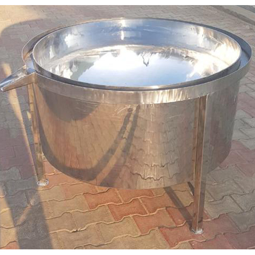 Fully Insulated Steam Boiler Rasgulla Kadai