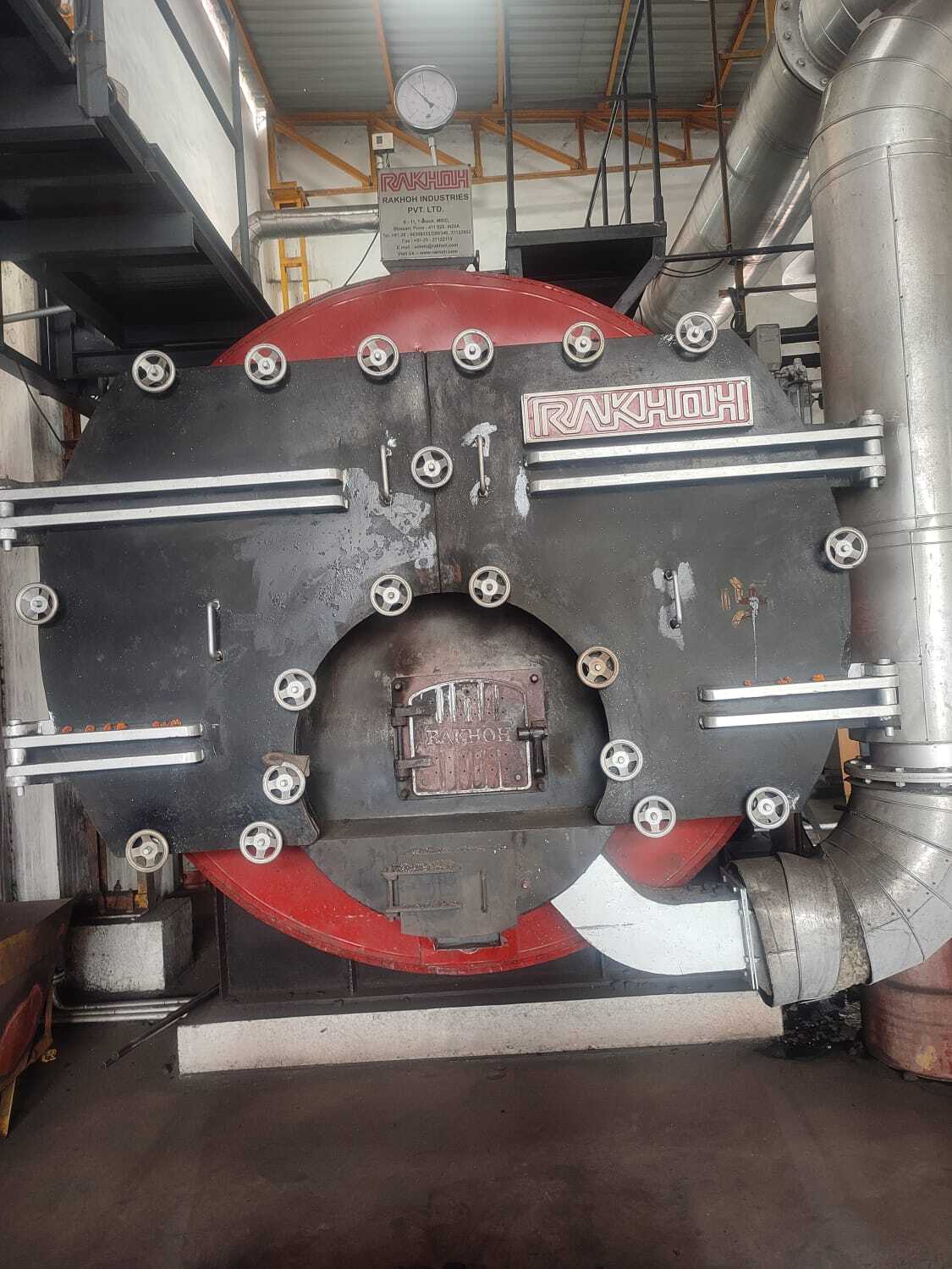 wood Coal Briquettes Fired Steam boiler Ranges From 1TPH to 8 TPH