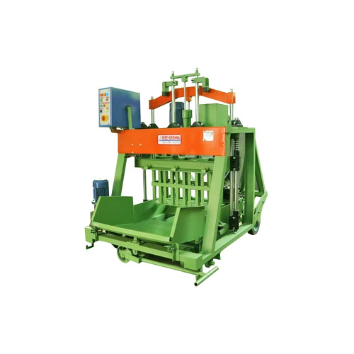 Semi-Automatic Hollow block Making Machine