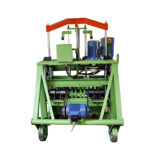 Double Vibrator Block Making Machine