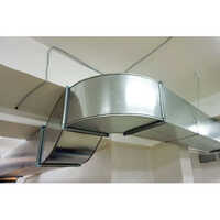 Ventilation Duct - Stainless Steel, 50 Mm Diameter | Electric Power Source, Industrial Usage, Silver Color, Various Sizes Available