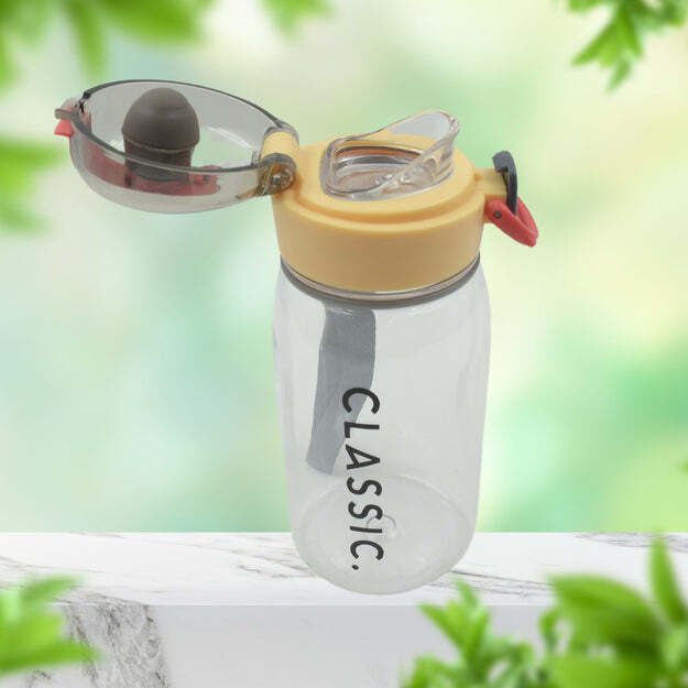 OUTDOOR SPORT PLASTIC WATER BOTTLE 350ML LEAK PROOF BPA-FREE FOR TRAVEL COLD AND HOT WATER PLASTIC WATER BOTTLE