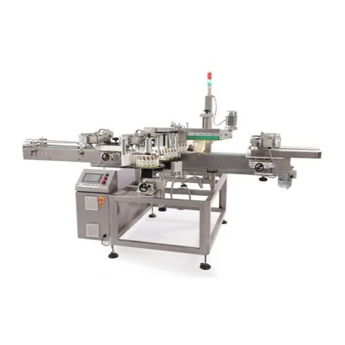 Front Back Bottle Sticker Labeling Machine