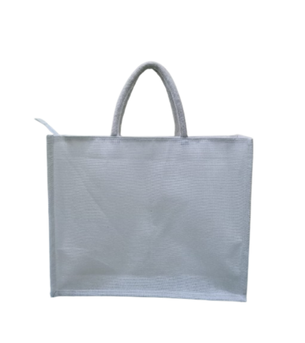 White Jute Bag