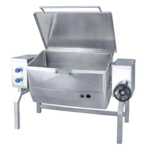 Semi Automatic Ss Tilting Braising Pan