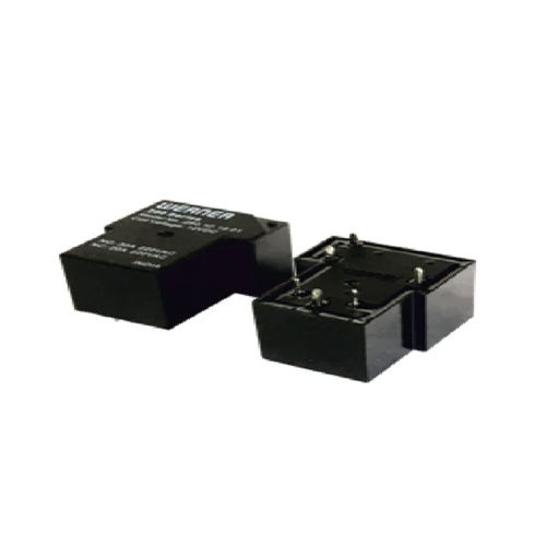 PCB Power Relay - High Power Contact Load, 220V Rated Voltage | Durable Black Design with Warranty for Industrial Equipment