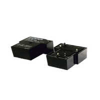 Pcb Power Relay - High Power Contact Load, 220v Rated Voltage | Durable Black Design With Warranty For Industrial Equipment