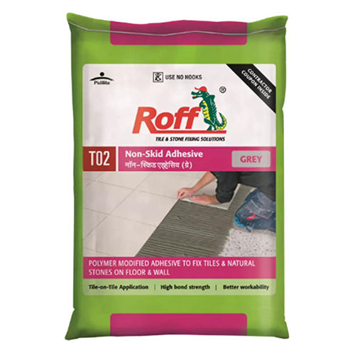 Roff T02 Non Skid Industrial Grey Adhesive