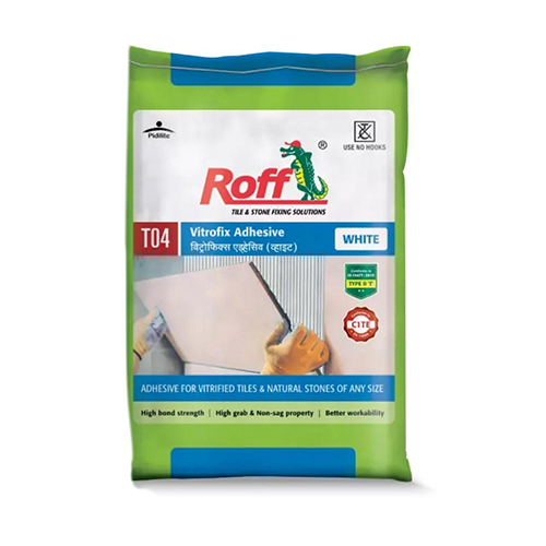 Roff T04 White Vitrofix Adhesive